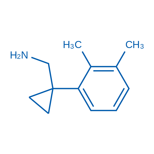 (1-(2,3-Dimethylphenyl)cyclopropyl)methanamine 50mg