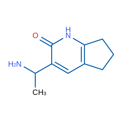3-(1-Aminoethyl)-6,7-dihydro-1H-cyclopenta[b]pyridin-2(5H)-one 1g