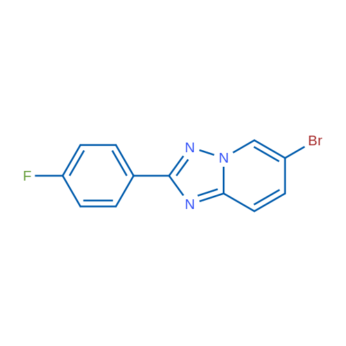 6-Bromo-2-(4-fluorophenyl)-[1,2,4]triazolo[1,5-a]pyridine 1g