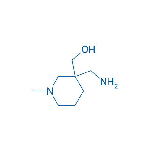 (3-(Aminomethyl)-1-methylpiperidin-3-yl)methanol 250mg