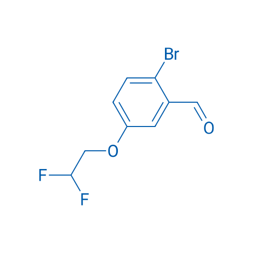 2-Bromo-5-(2,2-difluoroethoxy)benzaldehyde 1g
