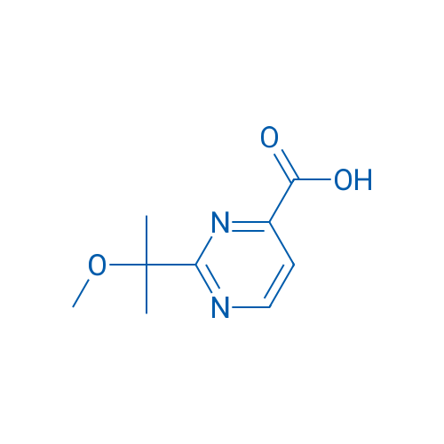 2-(2-Methoxypropan-2-yl)pyrimidine-4-carboxylic acid 1g