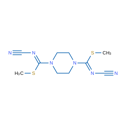 (Z)-Cyano({4-[(1Z)-(cyanoimino)(methylsulfanyl)methyl]piperazin-1-yl}(methylsulfanyl)methylidene)amine 1g