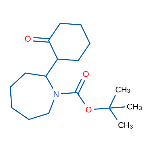 tert-Butyl 2-(2-oxocyclohexyl)azepane-1-carboxylate 1g