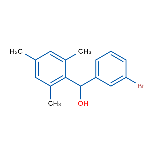 (3-Bromophenyl)(mesityl)methanol 1g