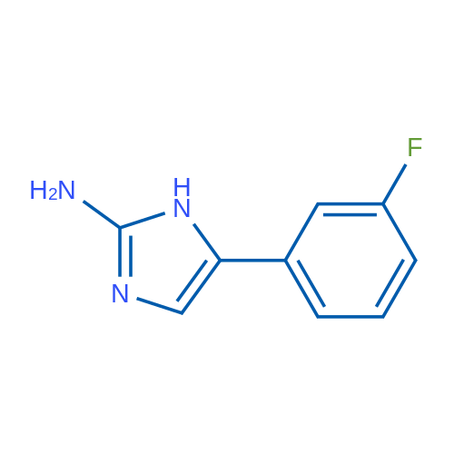 5-(3-Fluorophenyl)-1H-imidazol-2-amine 1g