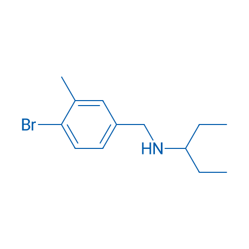 [(4-Bromo-3-methylphenyl)methyl](pentan-3-yl)amine 1g