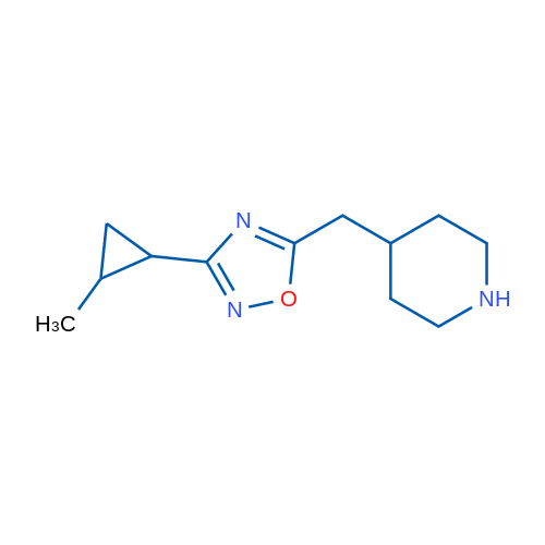 4-{[3-(2-methylcyclopropyl)-1,2,4-oxadiazol-5-yl]methyl}piperidine 1g