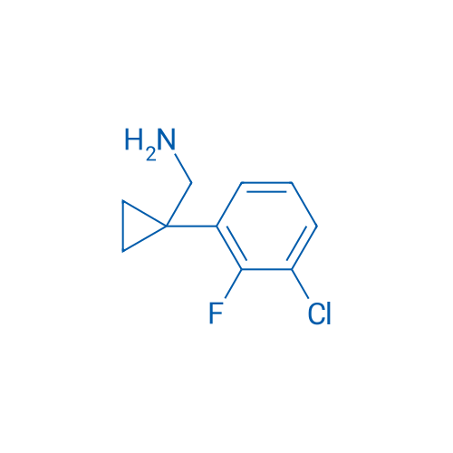 (1-(3-Chloro-2-fluorophenyl)cyclopropyl)methanamine 250mg