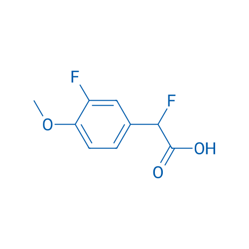 2-Fluoro-2-(3-fluoro-4-methoxyphenyl)acetic acid 1g