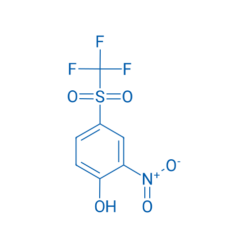 2-Nitro-4-((trifluoromethyl)sulfonyl)phenol 100mg