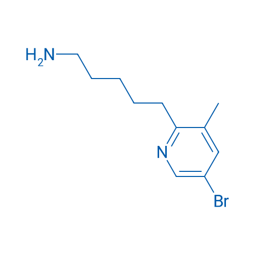 5-(5-Bromo-3-methylpyridin-2-yl)pentan-1-amine 1g