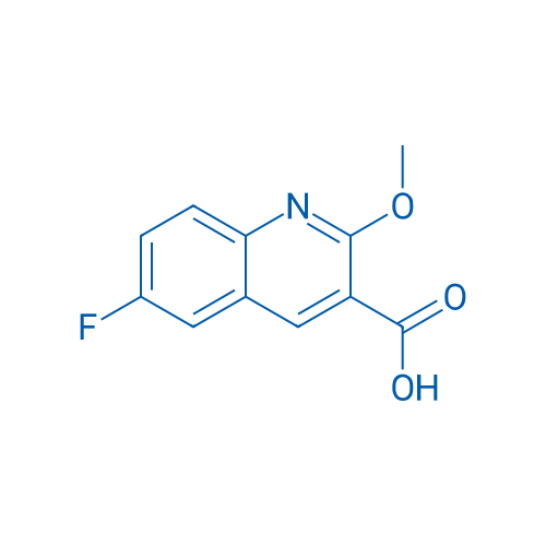 6-Fluoro-2-methoxyquinoline-3-carboxylic acid 1g