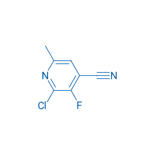 2-Chloro-3-fluoro-6-methylisonicotinonitrile 250mg