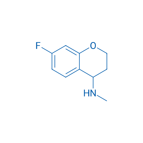 7-Fluoro-n-methyl-3,4-dihydro-2h-1-benzopyran-4-amine 1g