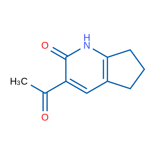 3-Acetyl-6,7-dihydro-1H-cyclopenta[b]pyridin-2(5H)-one 1g