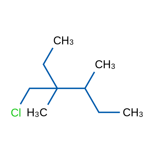 3-(Chloromethyl)-3,4-dimethylhexane 1g