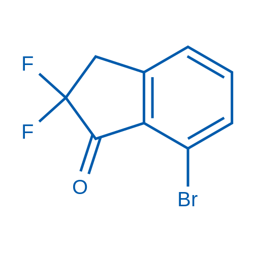 7-Bromo-2,2-difluoro-2,3-dihydro-1H-inden-1-one 100mg
