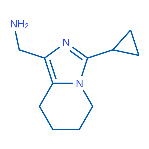 (3-Cyclopropyl-5,6,7,8-tetrahydroimidazo[1,5-a]pyridin-1-yl)methanamine 1g