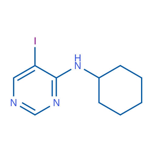 N-Cyclohexyl-5-iodopyrimidin-4-amine 1g
