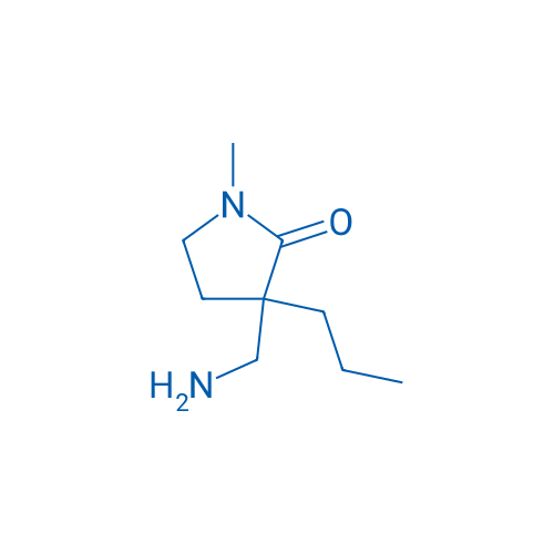3-(Aminomethyl)-1-methyl-3-propylpyrrolidin-2-one 1g
