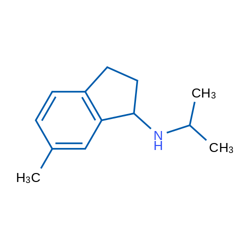 6-Methyl-N-(propan-2-yl)-2,3-dihydro-1H-inden-1-amine 5g