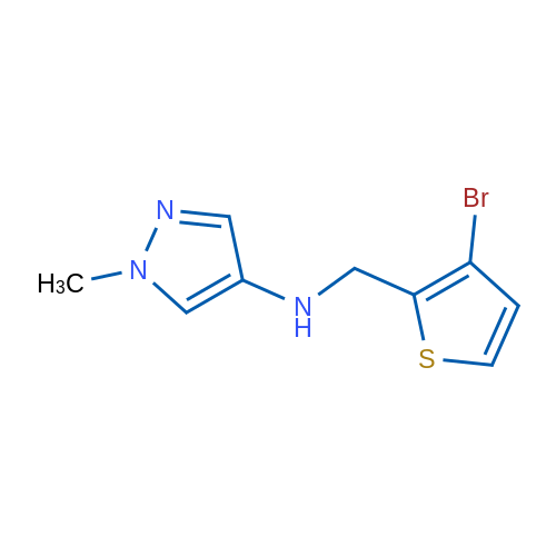 N-[(3-Bromothiophen-2-yl)methyl]-1-methyl-1H-pyrazol-4-amine 1g