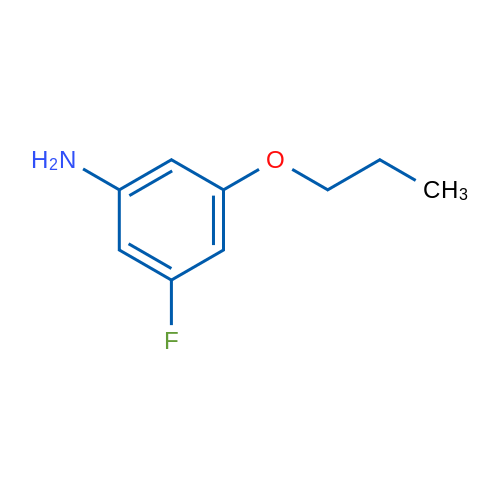 3-Fluoro-5-propoxyaniline 1g