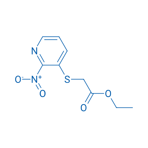Ethyl 2-((2-nitropyridin-3-yl)thio)acetate 1g