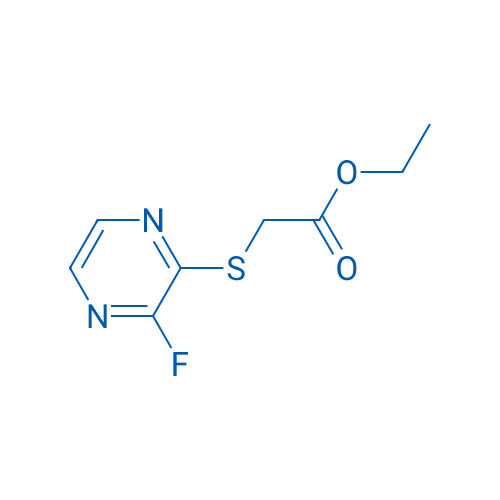 Ethyl 2-((3-fluoropyrazin-2-yl)thio)acetate 1g
