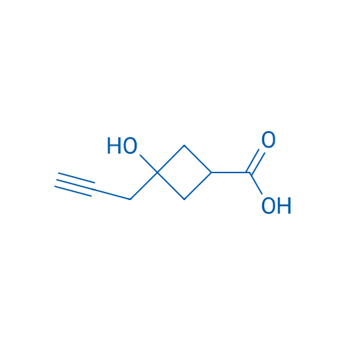 3-Hydroxy-3-(prop-2-yn-1-yl)cyclobutanecarboxylic acid 1g