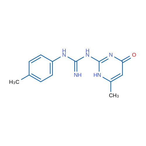 1-(6-Methyl-4-oxo-1,4-dihydropyrimidin-2-yl)-3-(p-tolyl)guanidine 5g