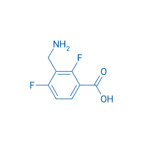 3-(Aminomethyl)-2,4-difluorobenzoic acid 1g