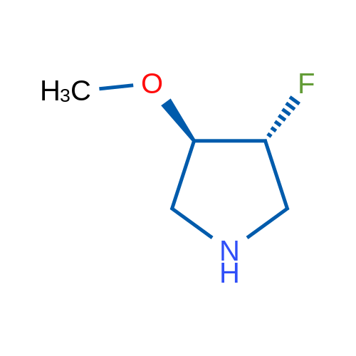 (3R,4R)-3-Fluoro-4-methoxypyrrolidine 1g