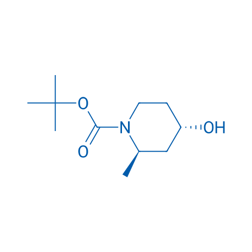 (2R,4S)-rel-tert-Butyl 4-hydroxy-2-methylpiperidine-1-carboxylate 1g