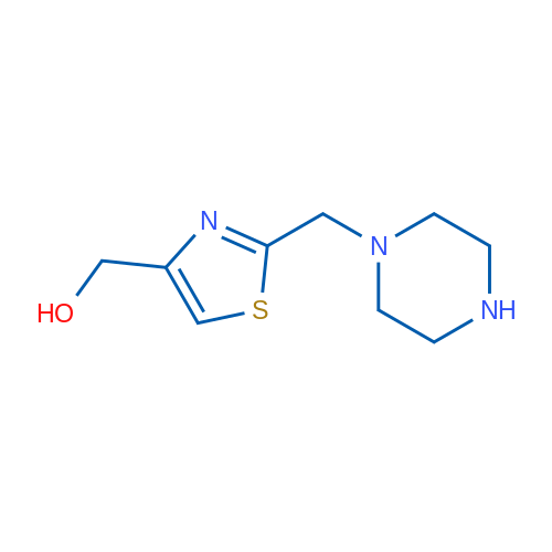 {2-[(piperazin-1-yl)methyl]-1,3-thiazol-4-yl}methanol 1g
