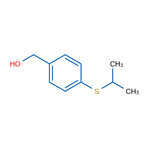 [4-(Propan-2-ylsulfanyl)phenyl]methanol 50mg