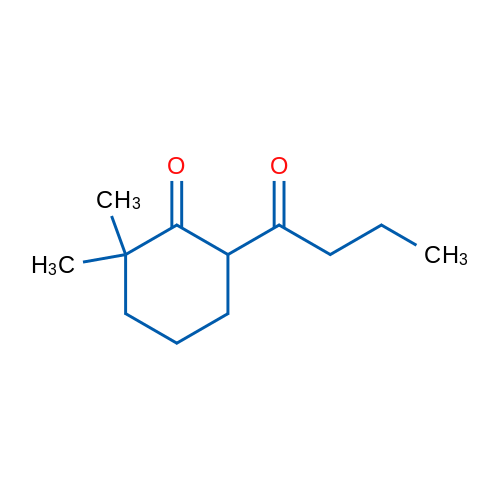 6-Butanoyl-2,2-dimethylcyclohexan-1-one 1g