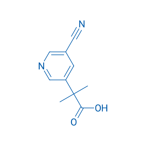 2-(5-Cyanopyridin-3-yl)-2-methylpropanoic acid 1g