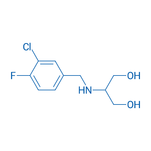 2-{[(3-chloro-4-fluorophenyl)methyl]amino}propane-1,3-diol 1g