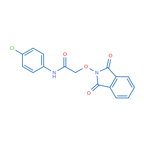 N-(4-Chlorophenyl)-2-[(1,3-dioxo-2,3-dihydro-1H-isoindol-2-yl)oxy]acetamide 1g