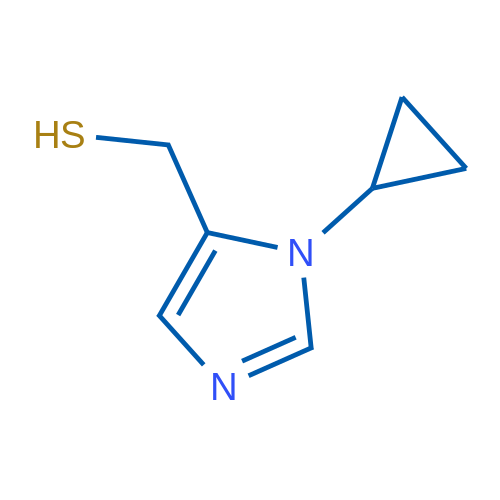 (1-Cyclopropyl-1H-imidazol-5-yl)methanethiol 1g