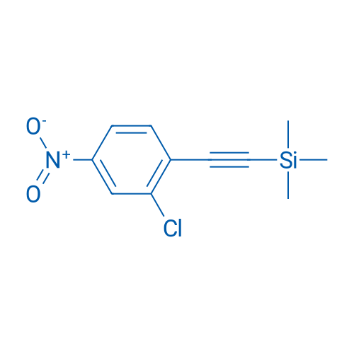 ((2-Chloro-4-nitrophenyl)ethynyl)trimethylsilane 1g
