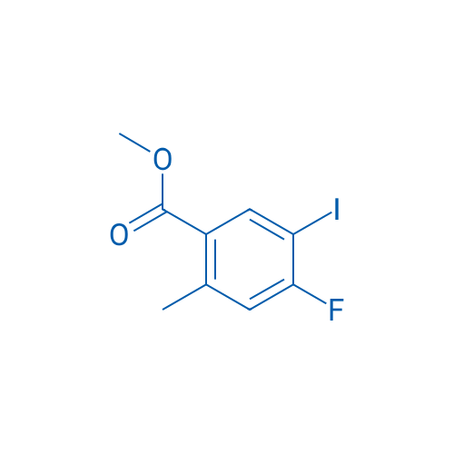 Methyl 4-fluoro-5-iodo-2-methylbenzoate 250mg
