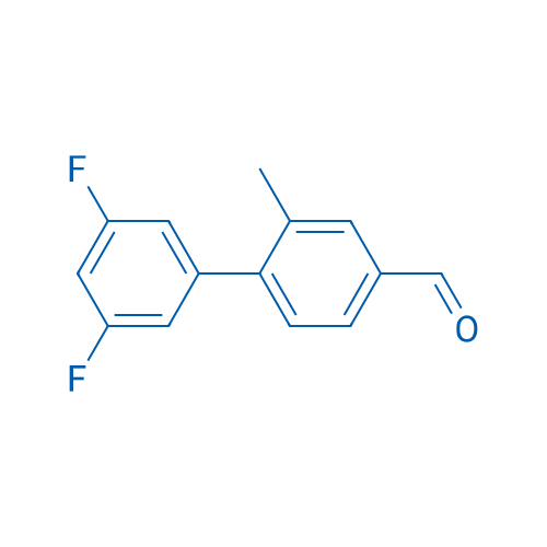 3',5'-Difluoro-2-methyl-[1,1'-biphenyl]-4-carbaldehyde 1g