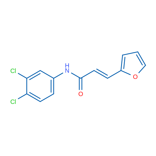 (2E)-N-(3,4-Dichlorophenyl)-3-(furan-2-yl)prop-2-enamide 1g