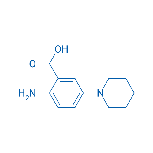 2-Amino-5-(1-piperidinyl)-benzoic acid 5g