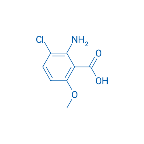 2-Amino-3-chloro-6-methoxybenzoic acid 250mg