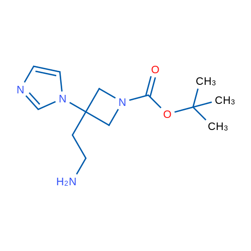 tert-Butyl 3-(2-aminoethyl)-3-(1H-imidazol-1-yl)azetidine-1-carboxylate 1g