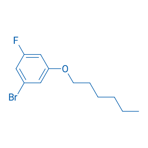 1-Bromo-3-fluoro-5-(hexyloxy)benzene 1g